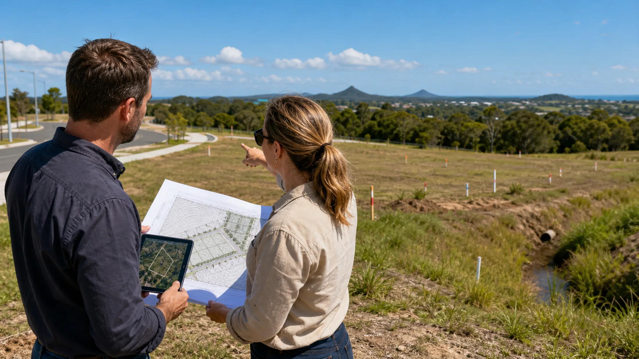 Due diligence civil engineering visual