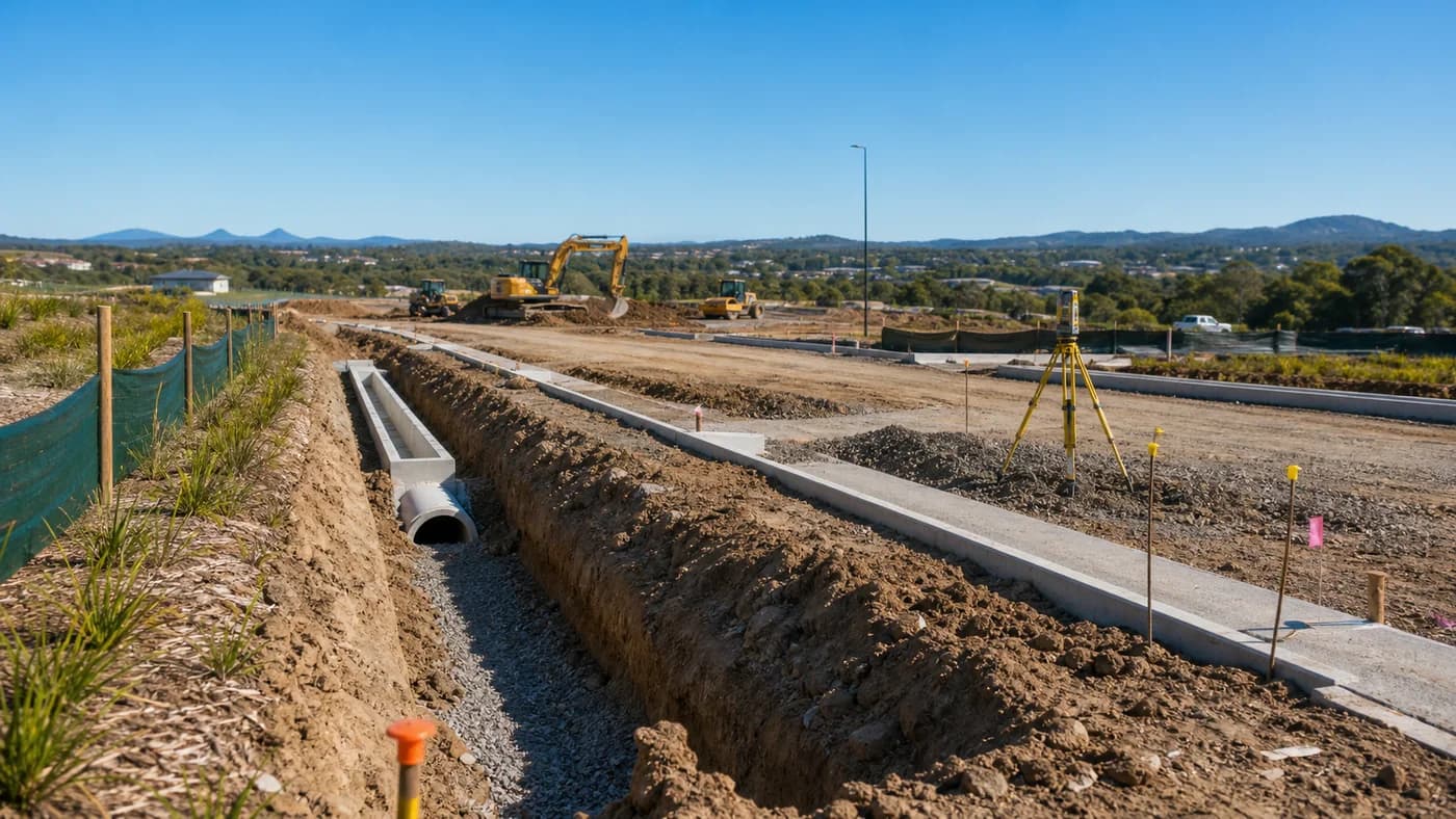 Landslide hazard and steep land overlay Sunshine Coast: development checks visual
